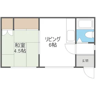 コーポカトレア【3階】の間取り