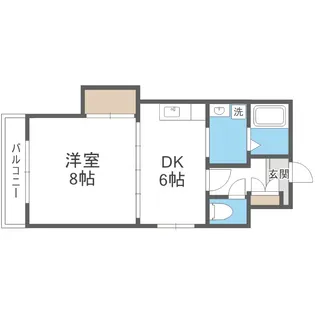 サンシティビル【4階】の間取り