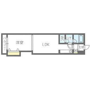 ル・クラシック13A【3階】の間取り