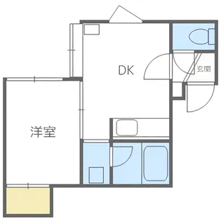 グリーンパーク月寒【2階】の間取り
