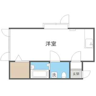 サンホーム館7丁目B棟【2階】の間取り