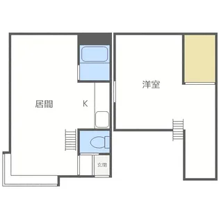 noir(ノアール)【3階】の間取り