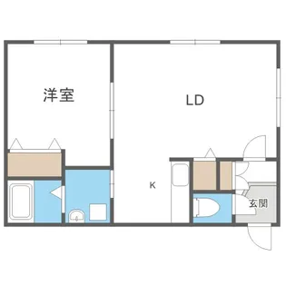 AKT月寒中央【5階】の間取り