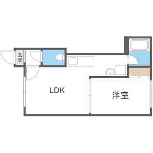 グランデ壱番館【1階】の間取り