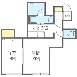 モンレーヴV【3階】の間取り