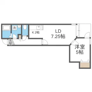 リネール川下【3階】の間取り
