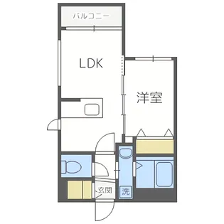 J-ecoa南郷17丁目【2階】の間取り