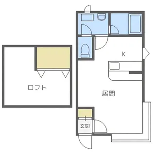 oheyado南円山1st (旧:フォーサイト南円山)【1階】の間取り