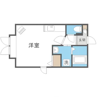 シェリール澄川【2階】の間取り