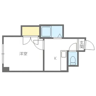 コスモス菊水【8階】の間取り