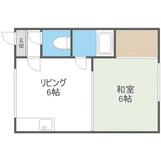 コーポ丹羽【7号室】の間取り