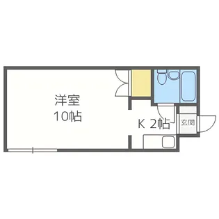 グランメール北2条【3階】の間取り