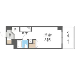 メゾンドブーケ円山【502号室】の間取り