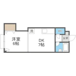 三進栄通マンション【406号室】の間取り