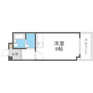 メゾン・ド・レポ【202号室】の間取り