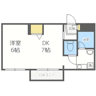 メゾンドゥジュリアン【2階】の間取り