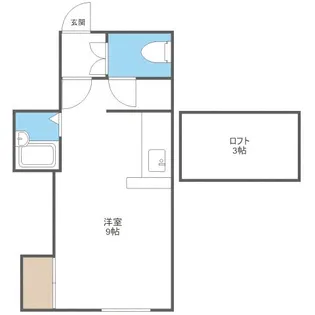 レオパレス南郷7丁目第2【1階】の間取り