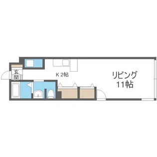 F・HOUSE【4階】の間取り