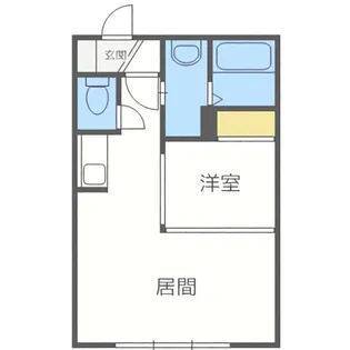 パティオ平岸【1階】の間取り