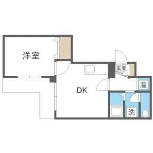 カピテーヌ円山【4階】の間取り