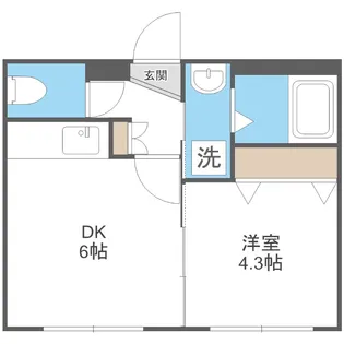 ルーチェ【1階】の間取り