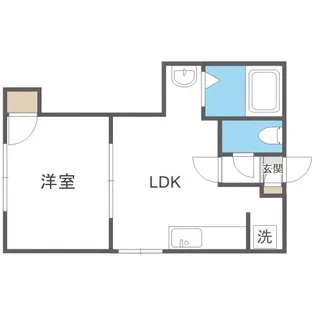 サンシャリエ南5条【3階】の間取り