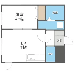 エルフォレスト【3階】の間取り