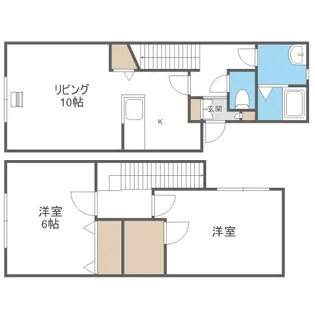 アルレシャ【108号室】の間取り