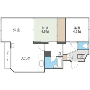 第12松井ビル【306号室】の間取り