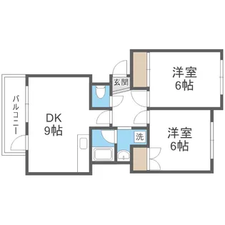 シャトーセピア【1階】の間取り