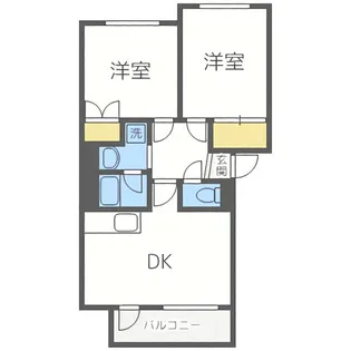 シャトーセピア【1階】の間取り