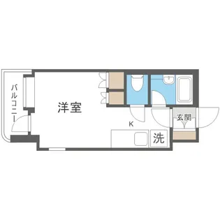 アン・セリジェ壱番館【9階】の間取り