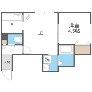ファルコン17【3階】の間取り