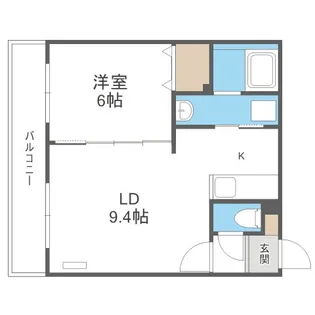 ロアジ栄通【3階】の間取り