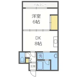 アーバン北2条ビル【5階】の間取り