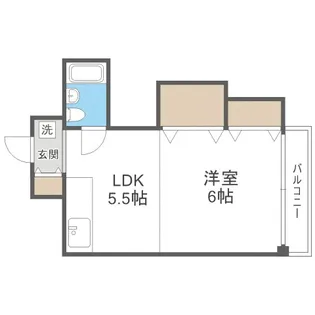 けいほくビレッジ【4階】の間取り
