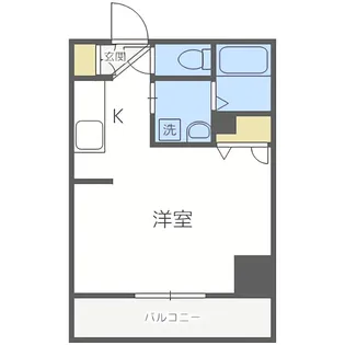 サンウッド札幌医大前【5階】の間取り