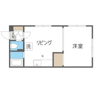 みなみマンションI【302号室】の間取り