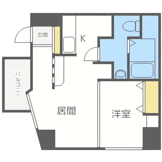 S-FORT北円山【7階】の間取り