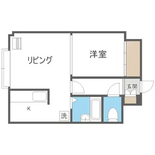 ハピネス・21【4階】の間取り