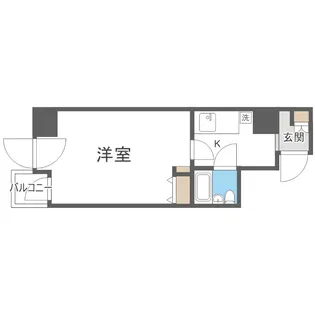 Massel大通【6階】の間取り