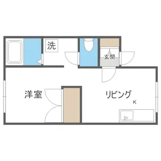 STAR13(スター13)【201号室】の間取り