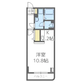 フォルテ616【2階】の間取り