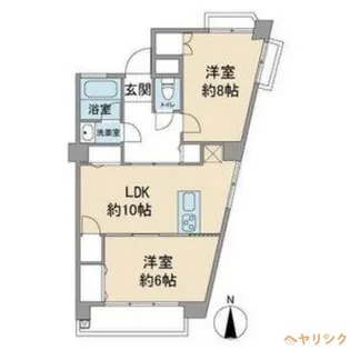浅野ビル【5階】の間取り