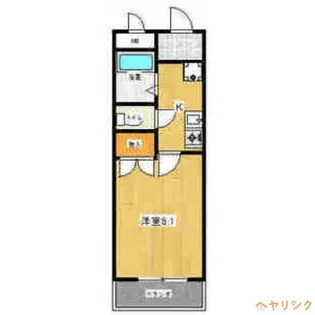 オアシス【2階】の間取り