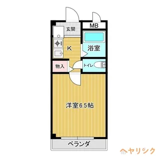 ラポール川本【3階】の間取り