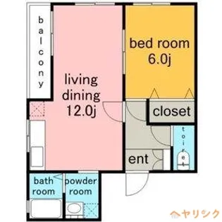 ステイタスいずみ【2階】の間取り