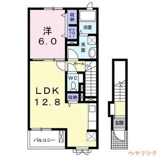 サンライト新守山【2階】の間取り