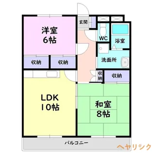 エントピア高針台【3階】の間取り