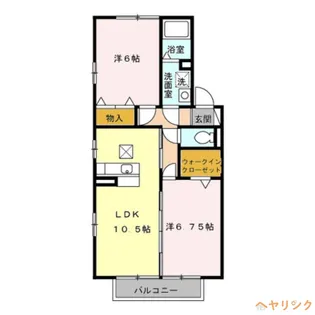 プルミエ慶【1階】の間取り
